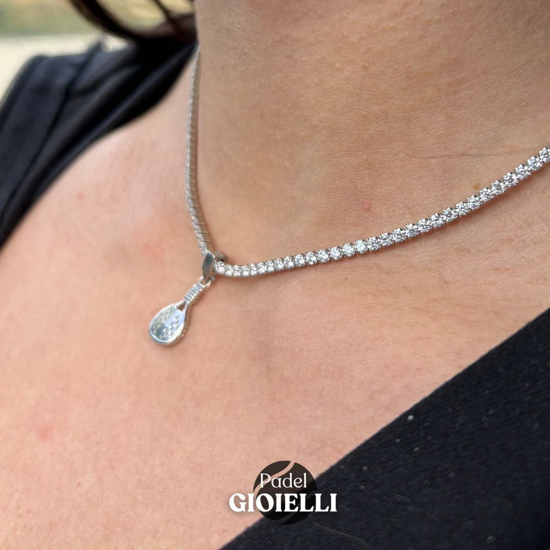 Collana Padel Volèe White