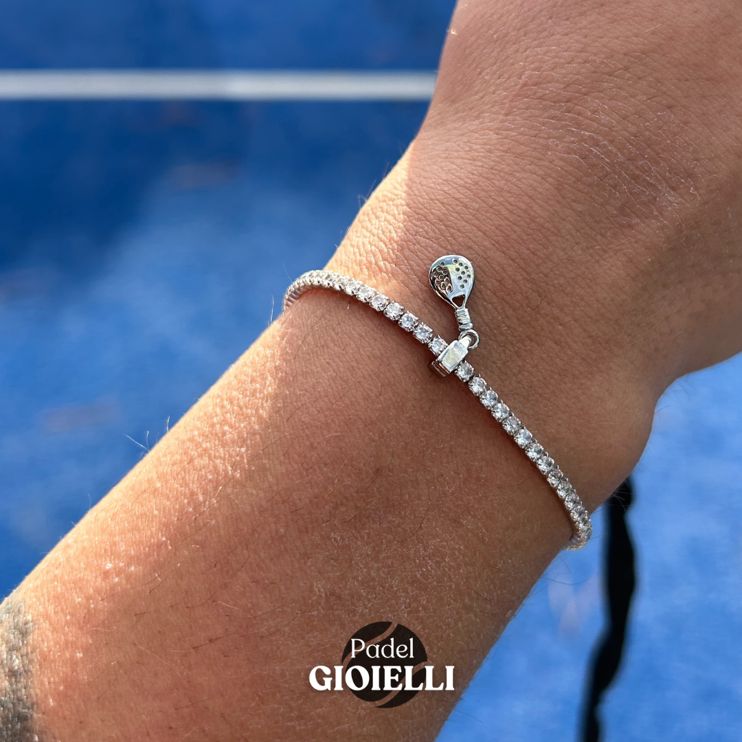Bracciale Padel Volèe White