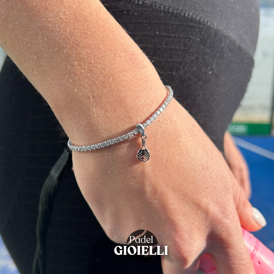 Bracciale Padel Volèe White