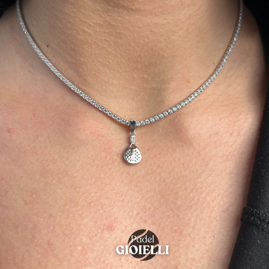 Collana Padel Volèe White
