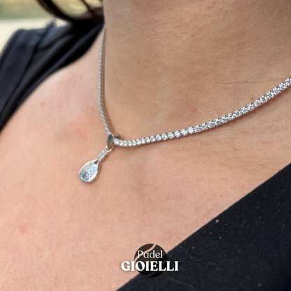 Collana Padel Volèe White