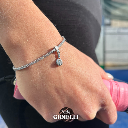 Bracciale Padel Volèe White